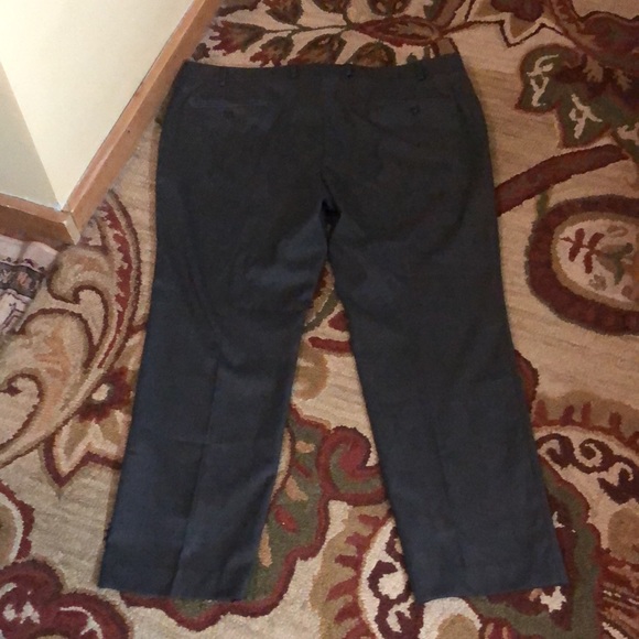 RALPH LAUREN Trouser Size 40”W 29”L Gray Flat Trouser Career Timeless $149 NEW - Picture 4 of 12